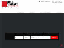 Tablet Screenshot of hillspooner.com